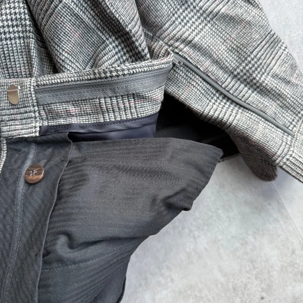 J Crew Ludlow Prince of Wales Abraham Moon wool blend, 38R suit + trousers - Picture 13 of 16